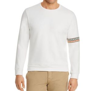 Cote A Coast Womens Sleeve Trim Sweatshirt